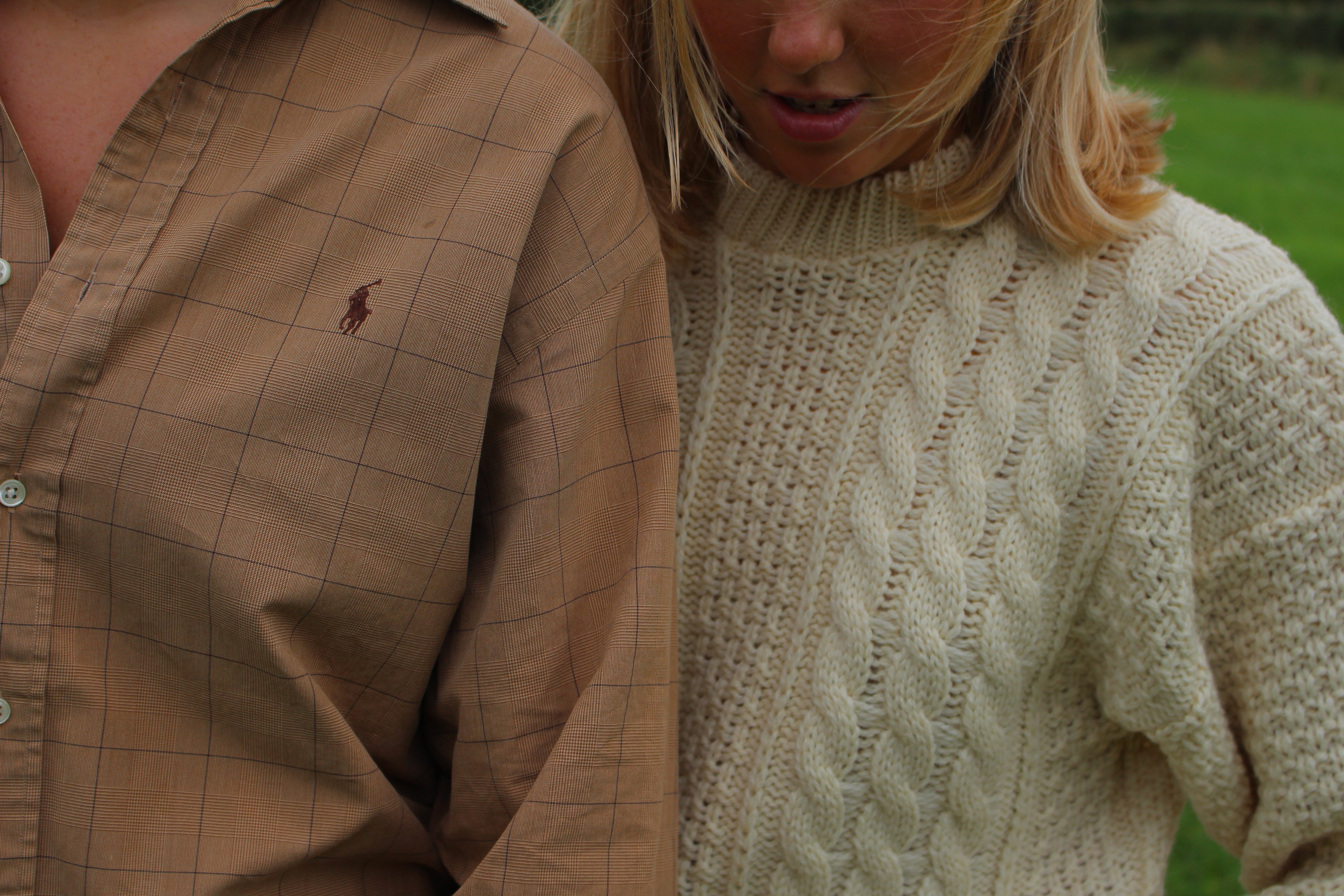 Vintage Cable Knit Jumper