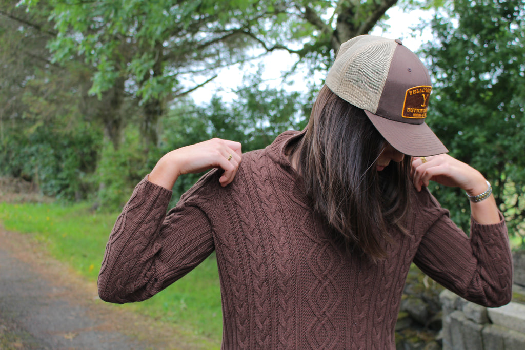 St. John's Bay Brown Knit Jumper
