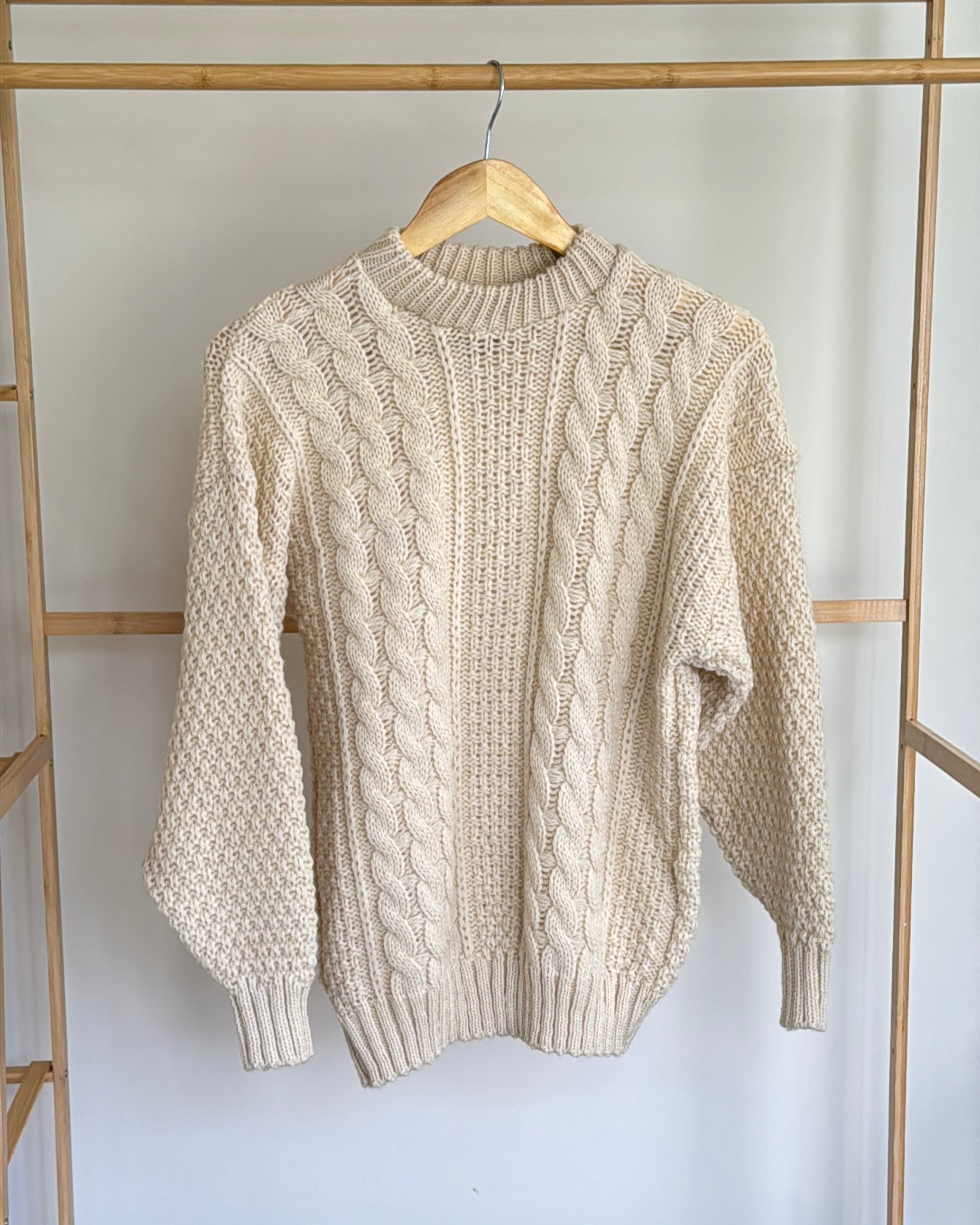 Vintage Cable Knit Jumper