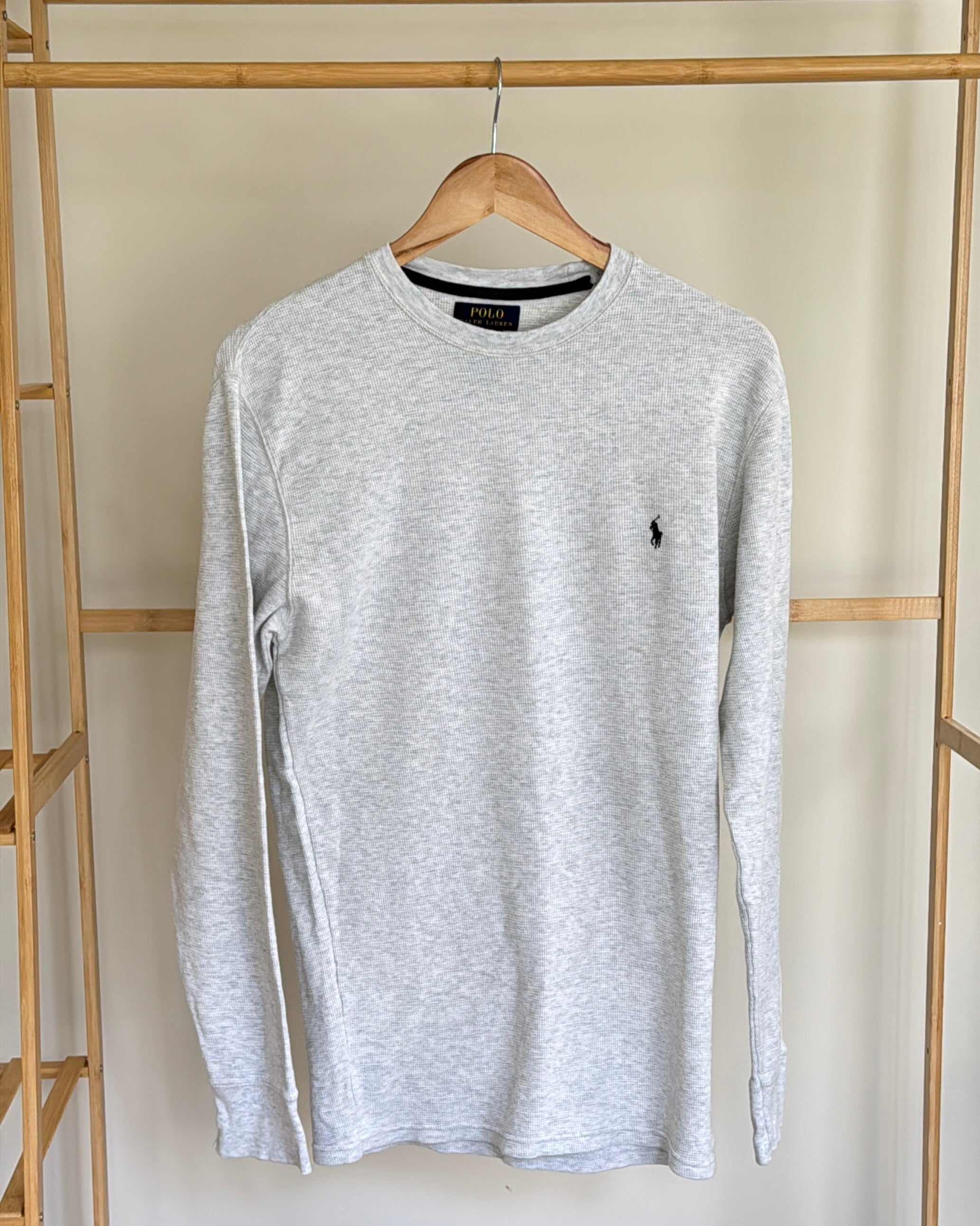 Ralph Lauren Long Sleeve Waffle Top