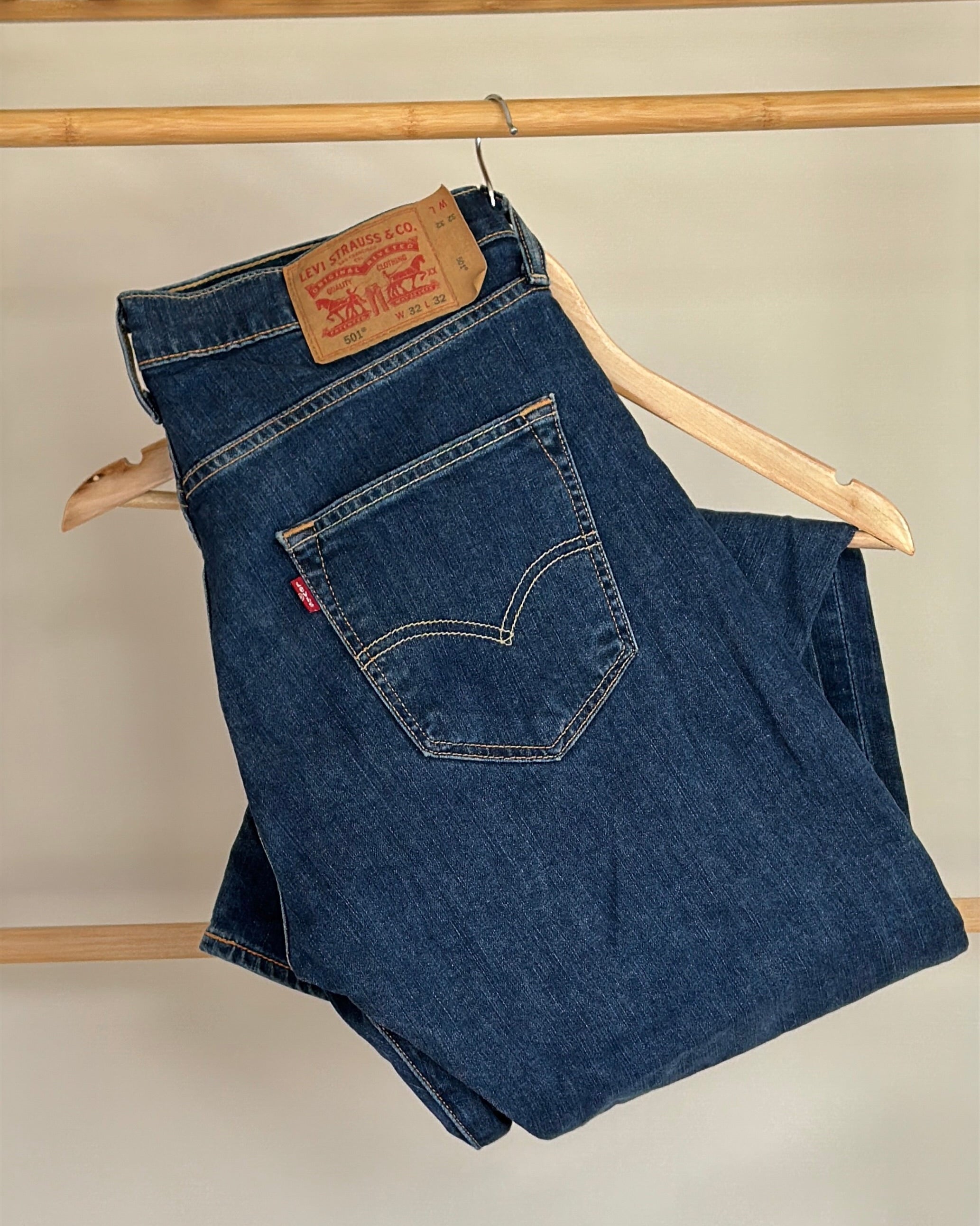 Levi 501 Straight Leg Jeans