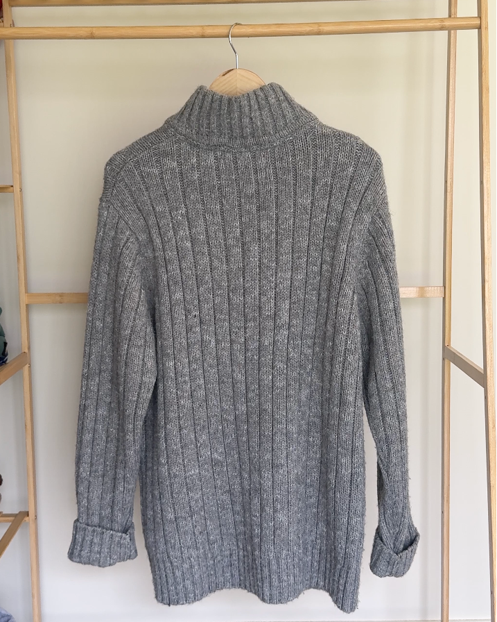 Cable Knit Half Zip Jumper