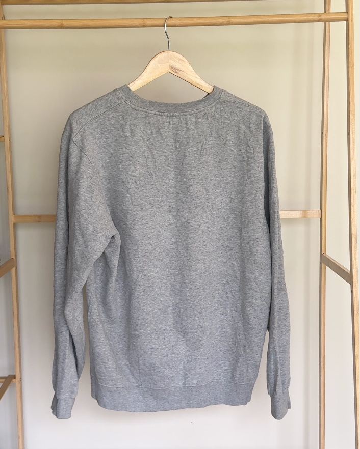 Russell Athletic Grey Crew Neck Sweater